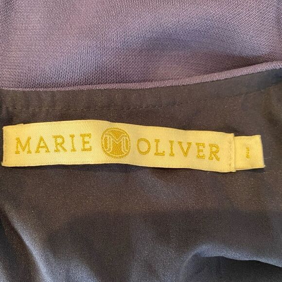 Marie Oliver Dolman Sleeve Gathered Front A Line Dress Blue Size Large - Picture 5 of 5